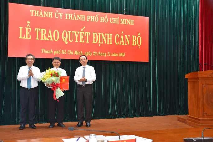  Ông Nguyễn Mạnh Cường làm Trưởng Ban Dân vận Thành ủy TP HCM