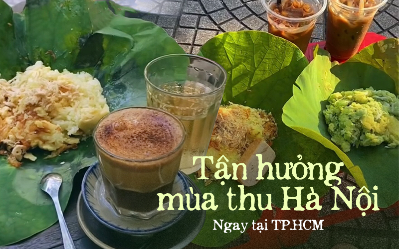  Giới trẻ TP.HCM đổ xô check-in “mùa thu Hà Nội” giữa lòng Sài Gòn: Hot trend mới nổi đang “gây bão”