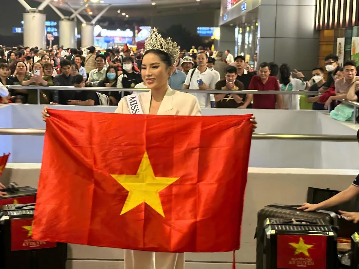  Kỳ Duyên chính thức lên đường thi Miss Universe 2024