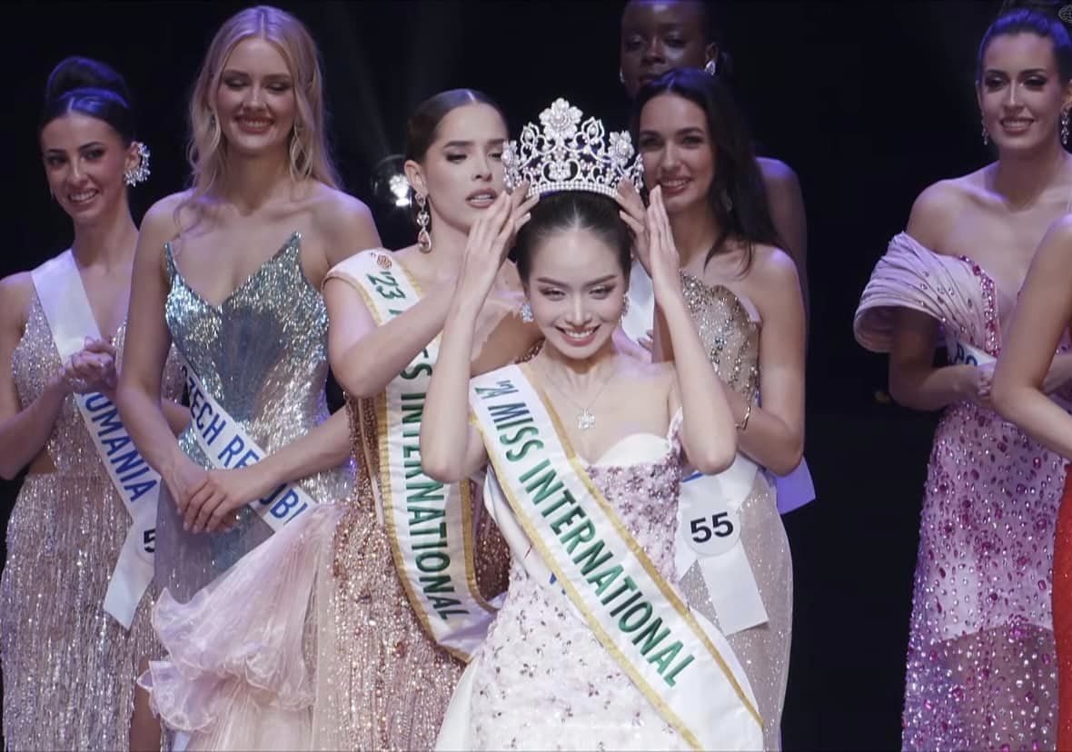  Hoa hậu Thanh Thủy đăng quang Miss International 2024