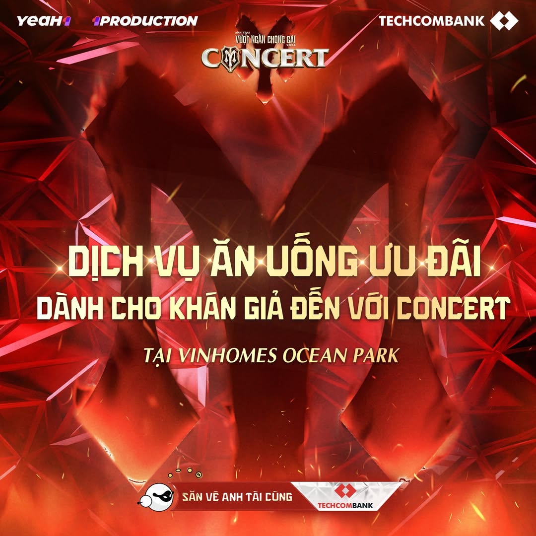  Concert Anh Trai Vượt Ngàn Chông Gai nơi âm nhạc hòa quyện với hương vị ẩm thực