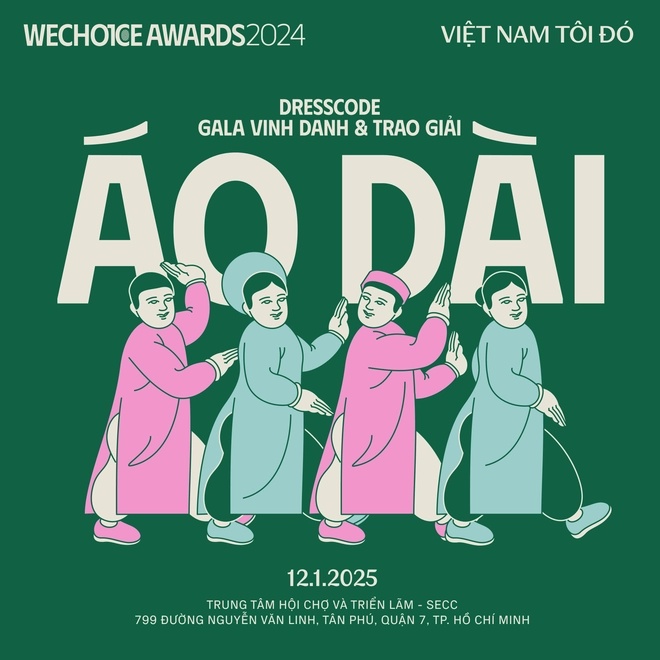  Gala WeChoice Awards 2024 hứa hẹn trở thành đại hội áo dài rực rỡ nhất năm