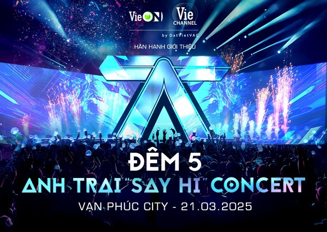  Anh Trai “Say Hi” khởi động concert D-5, mở màn chuỗi hoạt động năm 2025