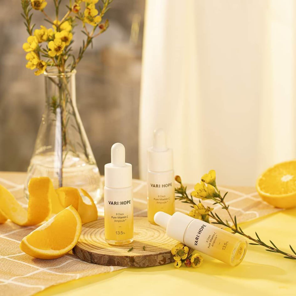  Serum Vitamin C Ampoule Plus giúp da mịn màng chỉ sau 8 ngày