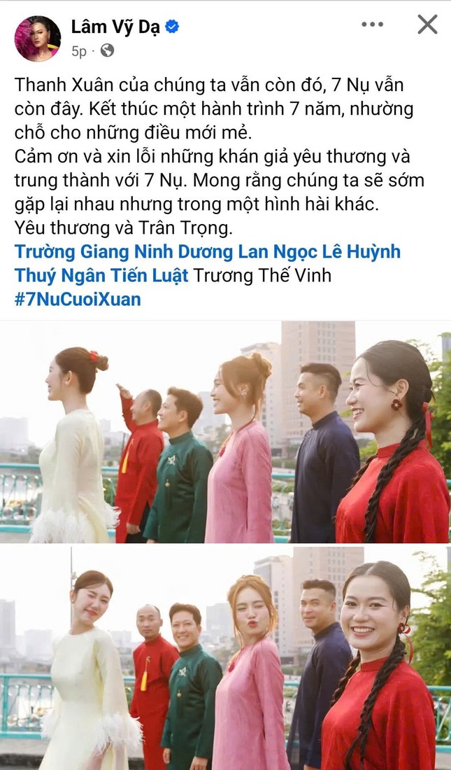 Dấu ấn khó quên của 7 nụ cười xuân qua 7 mùa phát sóng.