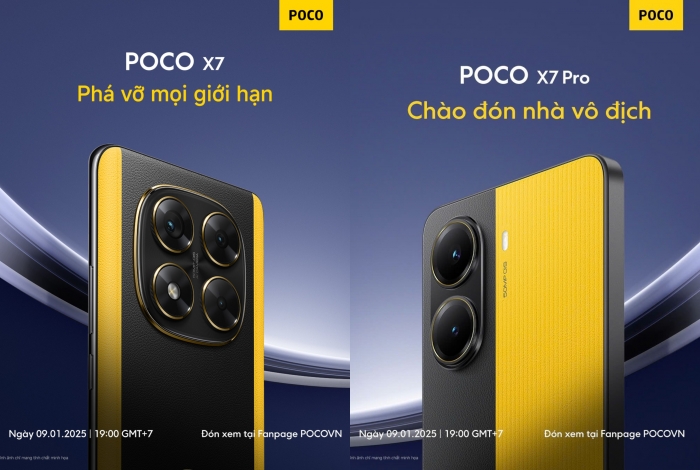 Tại Việt Nam, POCO X7 Series được kỳ vọng sẽ nhanh chóng chinh phục thị trường.