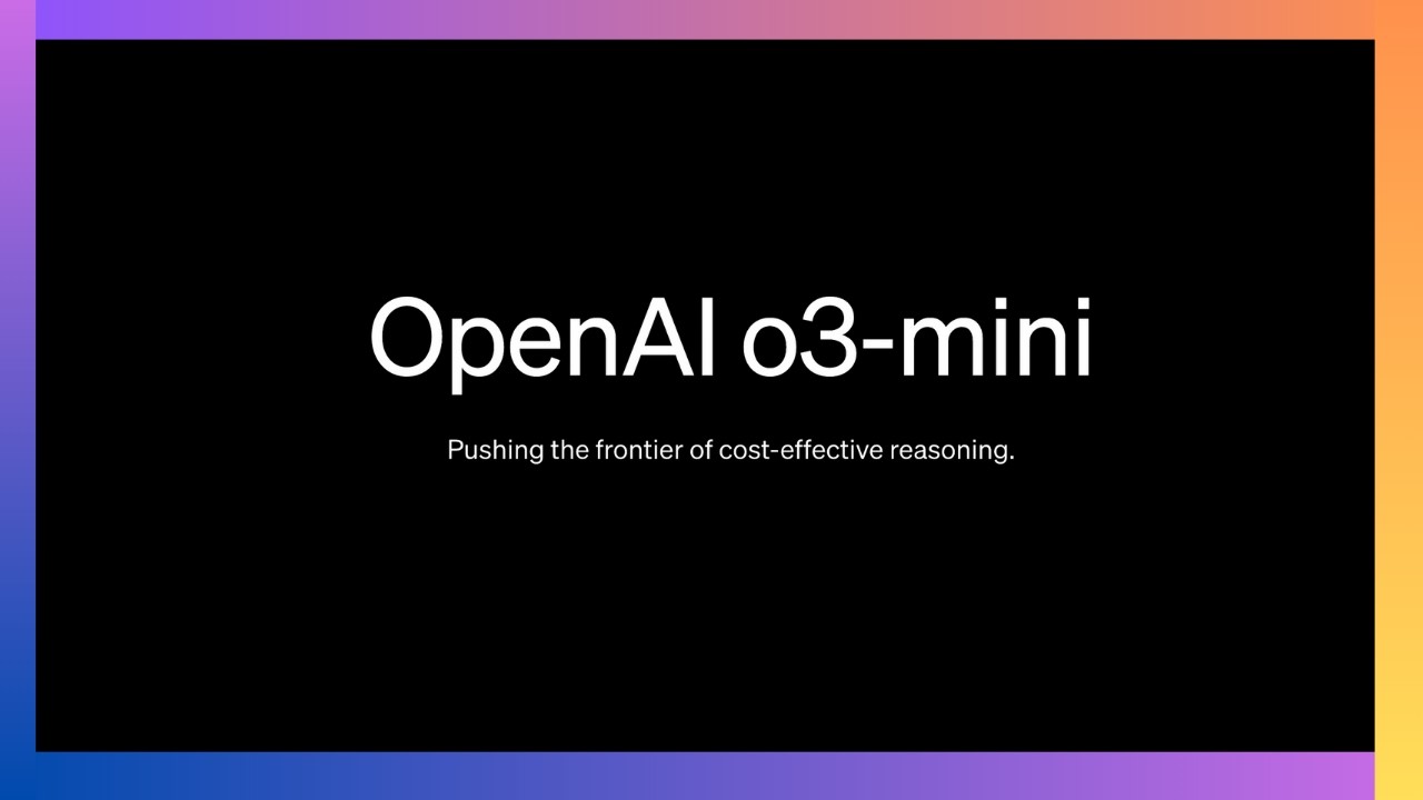  OpenAI chính thức giới thiệu o3 mini mô hình AI lý luận tiên tiến