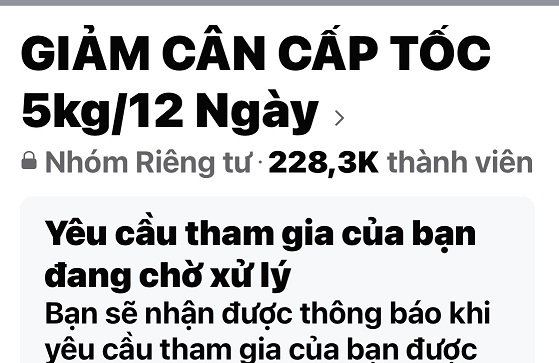 Những quảng cáo hấp dẫn như “giảm 10kg trong một tháng”, “không cần ăn kiêng hay tập luyện” khiến nhiều người tin tưởng.