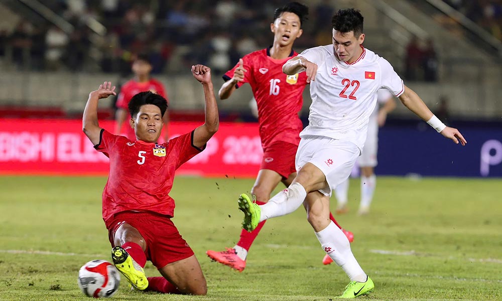  Tuyển Việt Nam thắng đậm Lào 5-0, khởi đầu suôn sẻ tại Vòng loại Asian Cup 2027