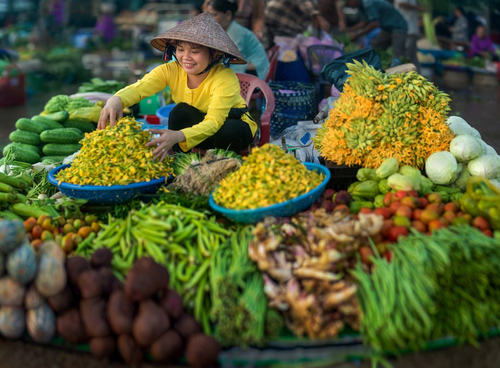  Một khu chợ ở Hậu Giang “gây sốt” vì phong cách bán hàng không giống ai