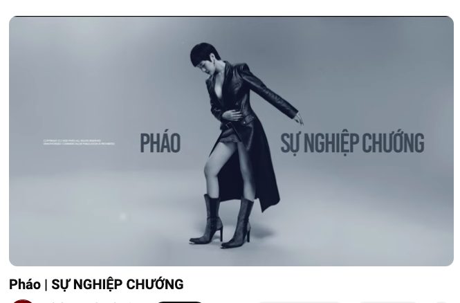  Pháo ‘nổ tung’ mạng xã hội với bài rap diss ‘Sự Nghiệp Chướng’