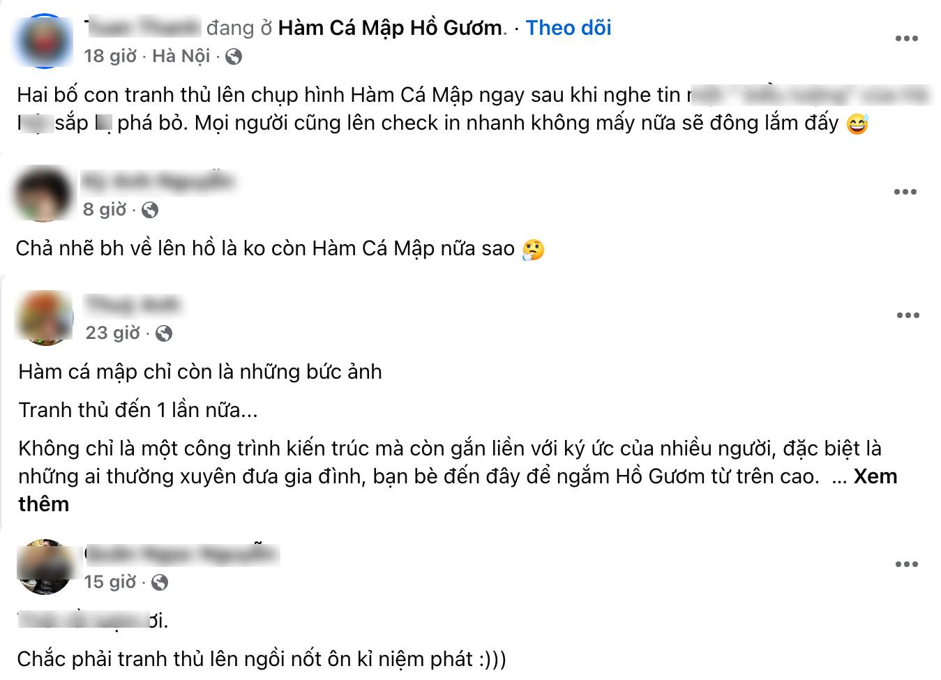 Mạng xã hội nhanh chóng bùng nổ hình ảnh và những dòng trạng thái hoài niệm về Hàm Cá Mập.