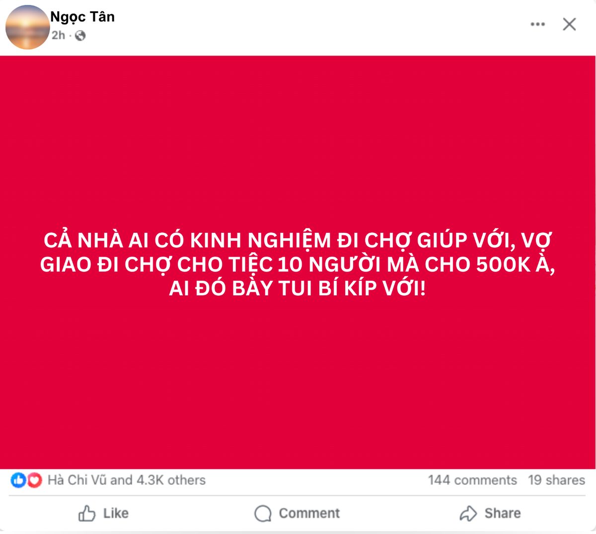 Chi tiêu gói gọn trong 500.000 đồng, nhưng vẫn phải "đỉnh" như nhà hàng.