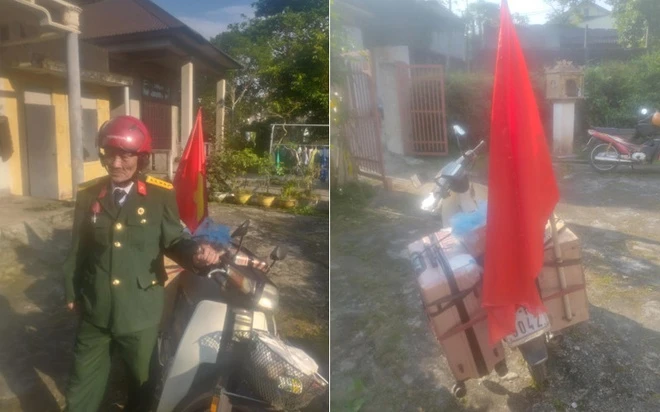 Cộng đồng mạng gọi cụ là “người truyền lửa”.