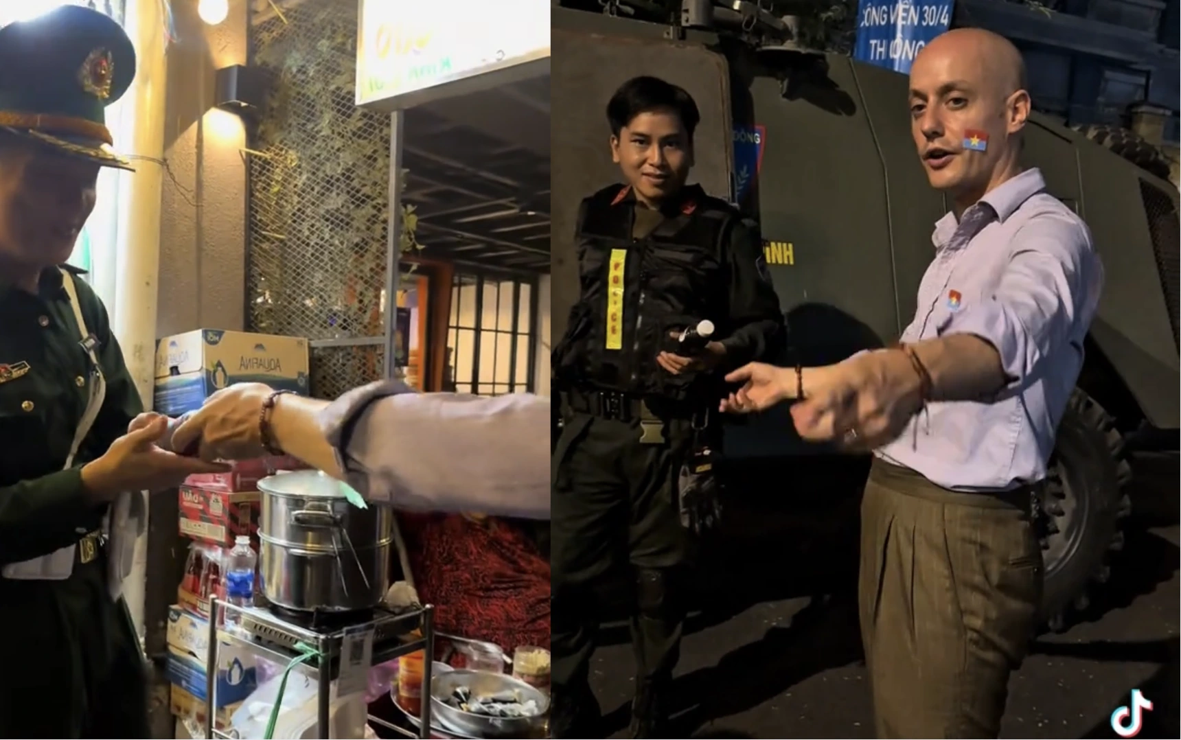 Đoạn clip chỉ dài chưa tới một phút ghi lại khoảnh khắc ấy đã nhanh chóng được chia sẻ khắp mạng xã hội.