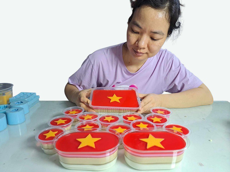 Sáng tạo của những nghệ nhân làm bánh.