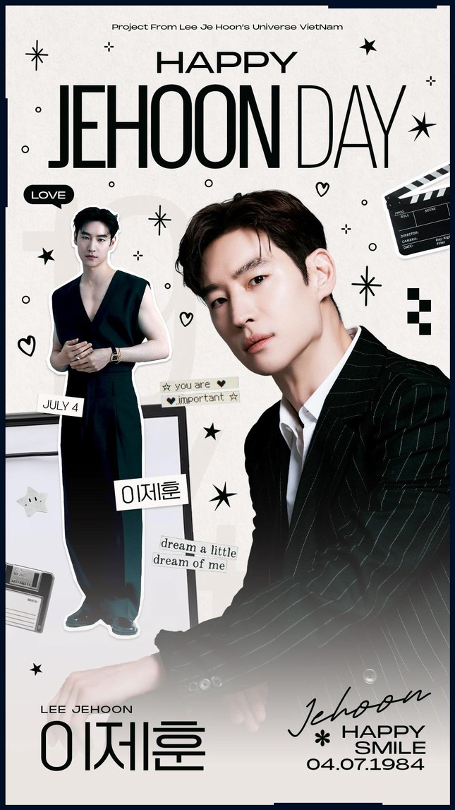 FC Lee Je Hoon's Universe VN cũng đang thực hiện dự án "Happy Smile, Happy JeHoon’s Day"