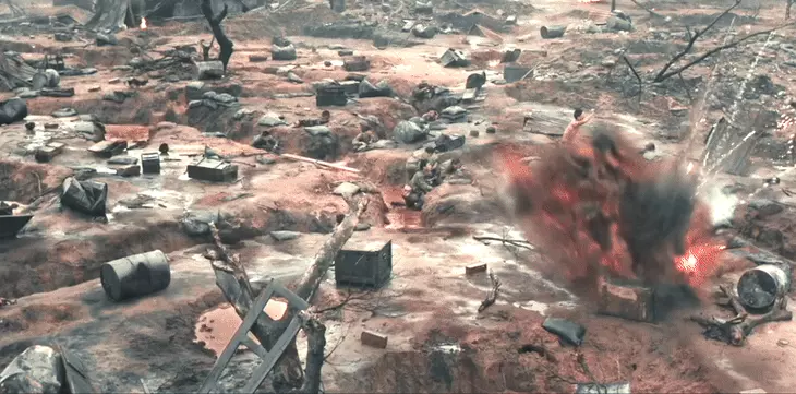 Lịch sử sống lại trong từng khung hình.