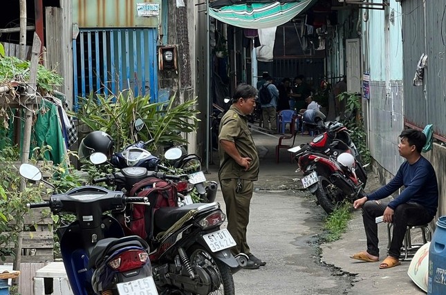 Hiện trường nơi xảy ra sự việc.