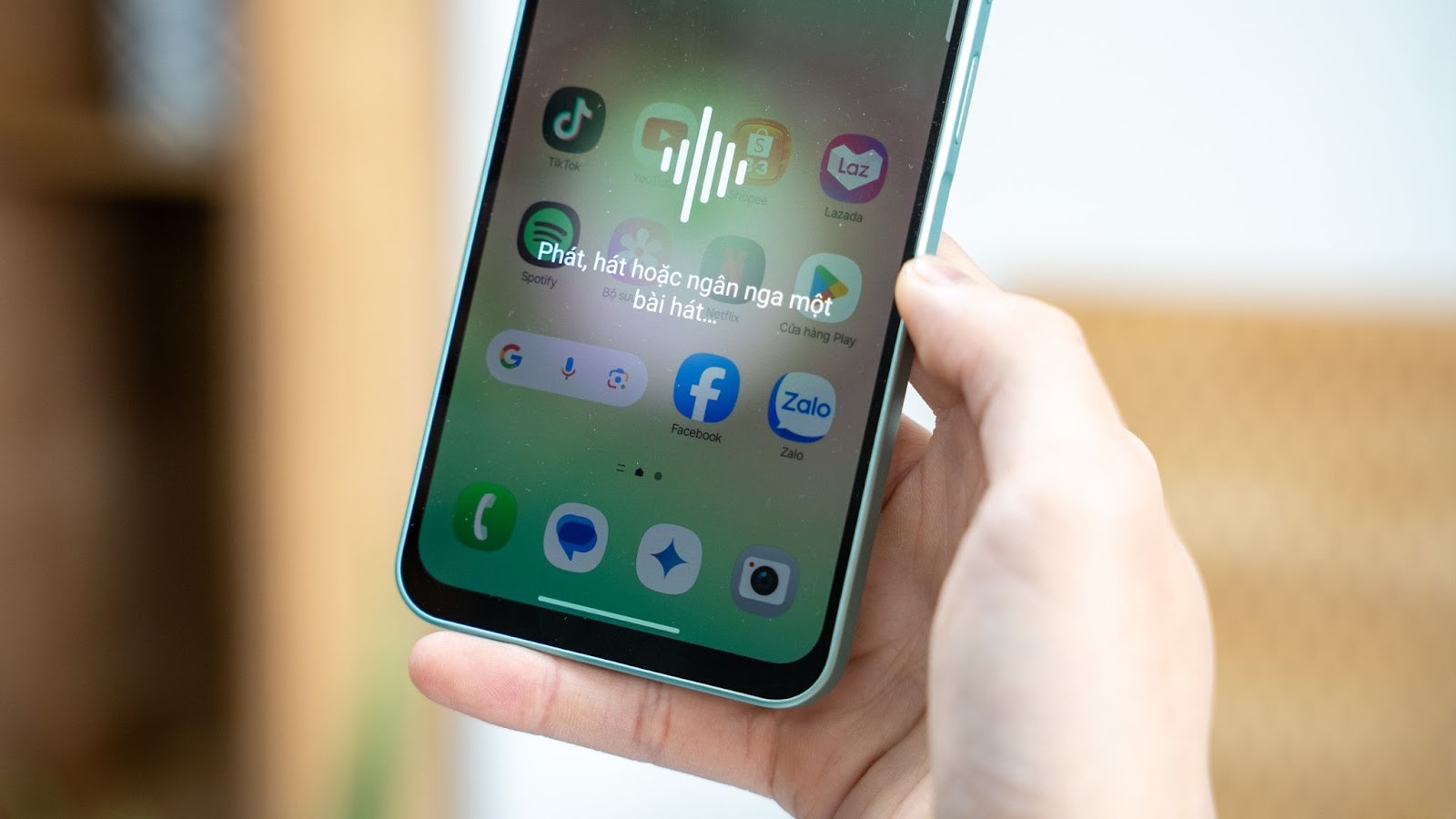Tính năng Song Search được Samsung tích hợp trực tiếp vào hệ điều hành của Galaxy A26 5G.