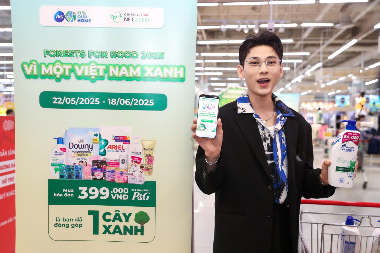 chương trình sẽ tiếp tục với kế hoạch trồng 20.000 cây tràm nước tại Nông Trường Mùa Xuân (tỉnh Hậu Giang)