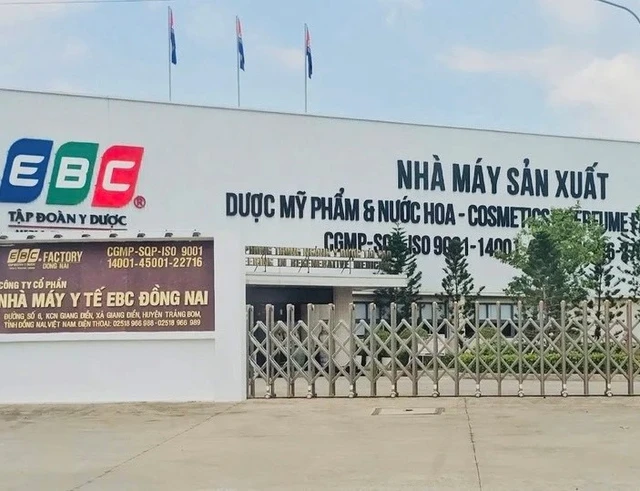 Công ty Cổ phần Nhà máy y tế EBC Đồng Nai.