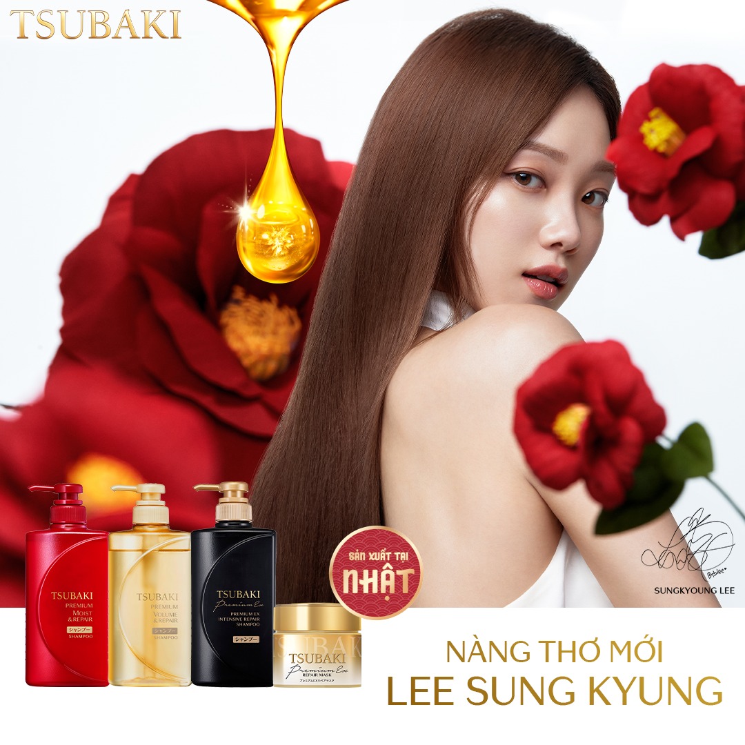 Tsubaki – Dầu Hoa Trà Chuẩn Salon Nhật Bản