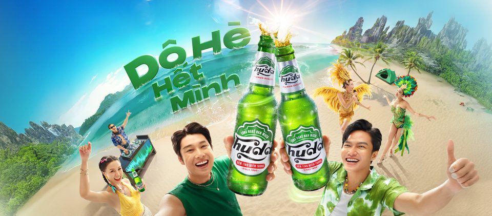 vị bia gắn kết với tinh thần “đậm tình” miền Trung.