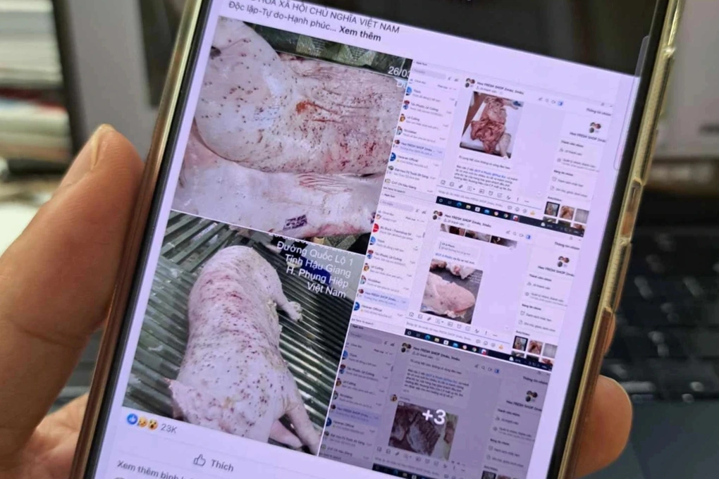  tài khoản mạng xã hội Facebook mang tên L.Q.N. đăng tải bài viết tố cáo Công ty C.P Việt Nam có hành vi đưa thực phẩm kém chất lượng ra thị trường.