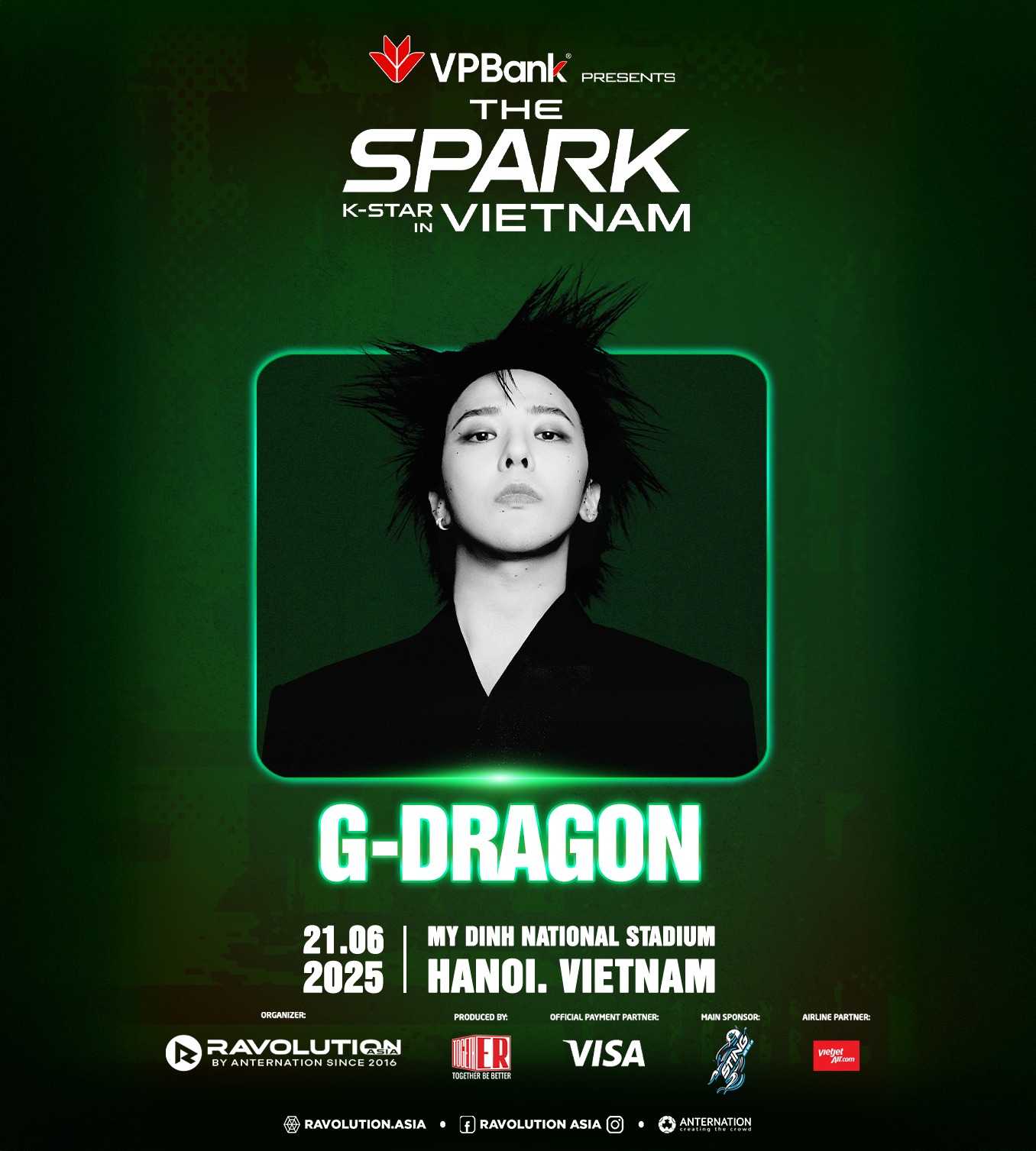 Sự xuất hiện của G-Dragon tại VPBank K-Star Spark được đánh giá là dấu mốc đáng chú ý trong thị trường âm nhạc Việt. 