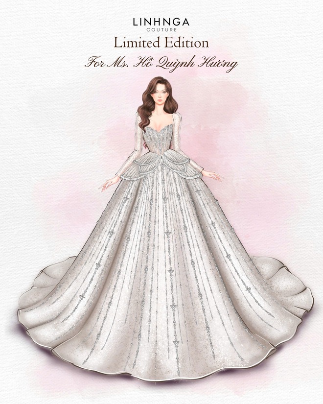  bộ váy cưới mang tên Aurora Queen, đính hơn 10.000 viên pha lê Swarovski 