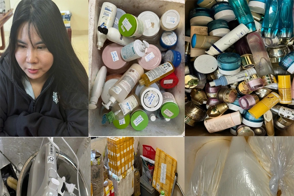  Thu giữ hàng trăm chai mỹ phẩm không rõ nguồn gốc tại Thanh Hóa