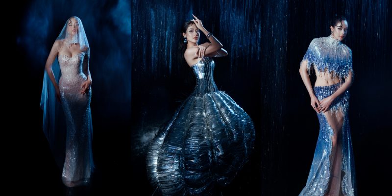 Khi nước và ánh sáng được dệt thành thời trang