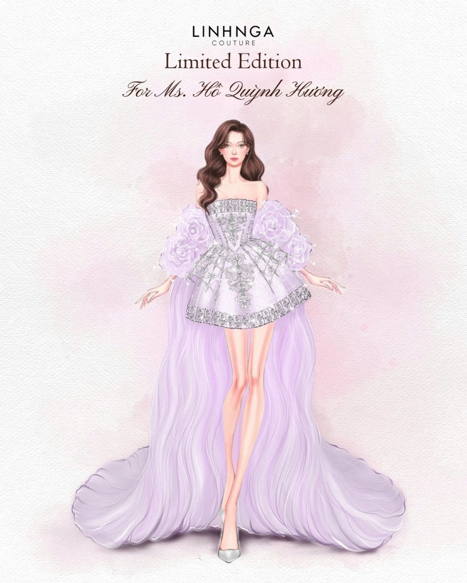 Váy cưới như lời tự sự của tình yêu.