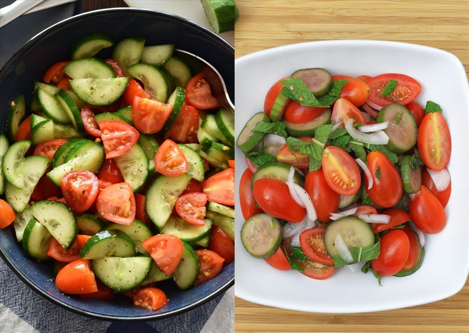  cà chua giàu vitamin C – dưỡng chất quan trọng giúp cơ thể sản sinh collagen. Đ