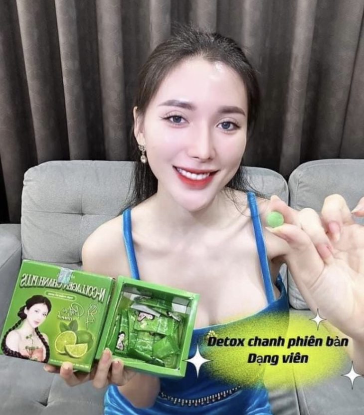  "Ngân Collagen" quảng cáo, vi phạm quy định.