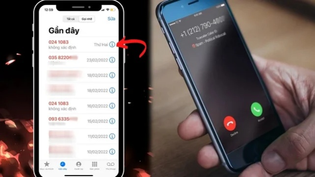 Các đầu số 022, 024, 028 gọi đến nhưng thực chất là nháy máy khiến nhiều người dân lo lắng.