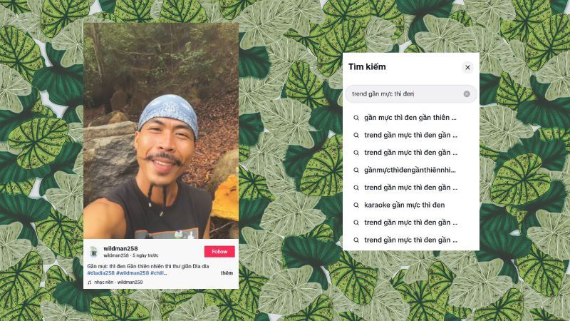 . Trào lưu này bắt nguồn từ đoạn video của tài khoản cá nhân @wildman258