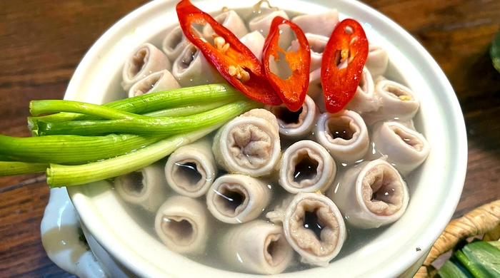 Được ví như “phèo hai da” và xếp vào hàng nội tạng thượng hạng.