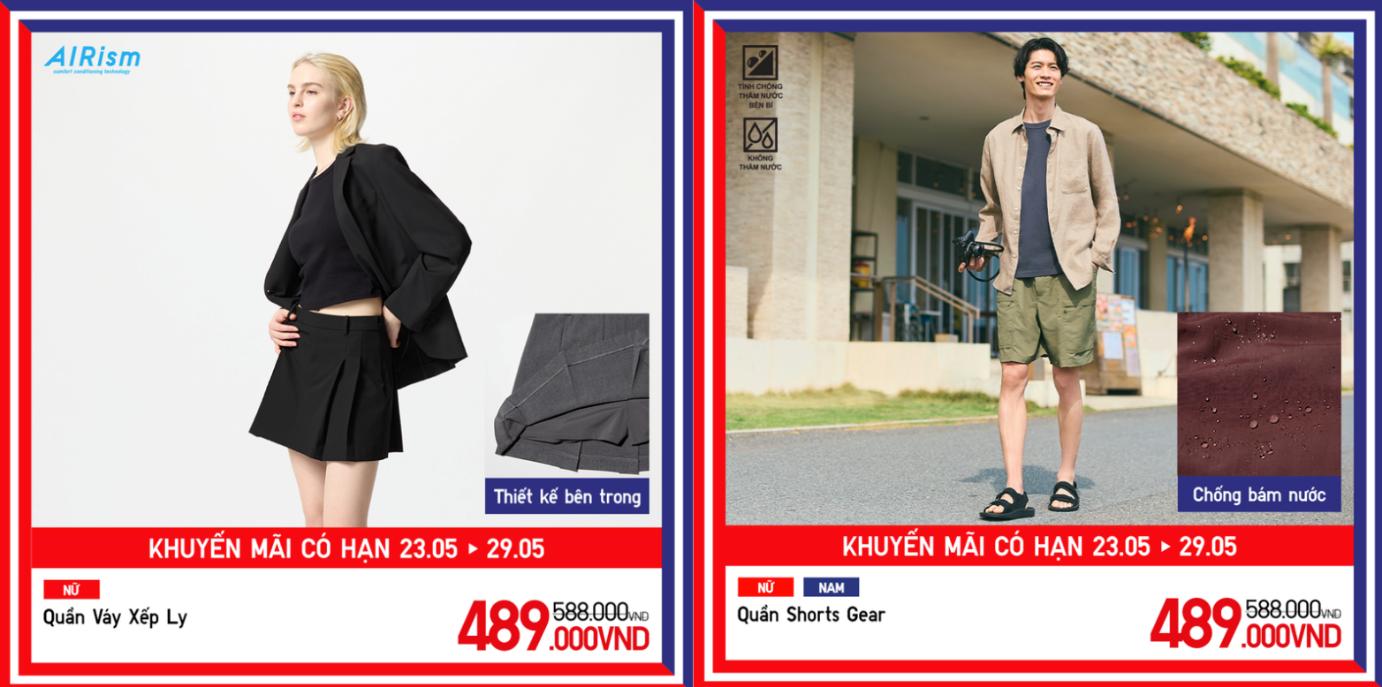 Các mẫu quần cũng được “gọi tên” trong đợt ưu đãi lần này.