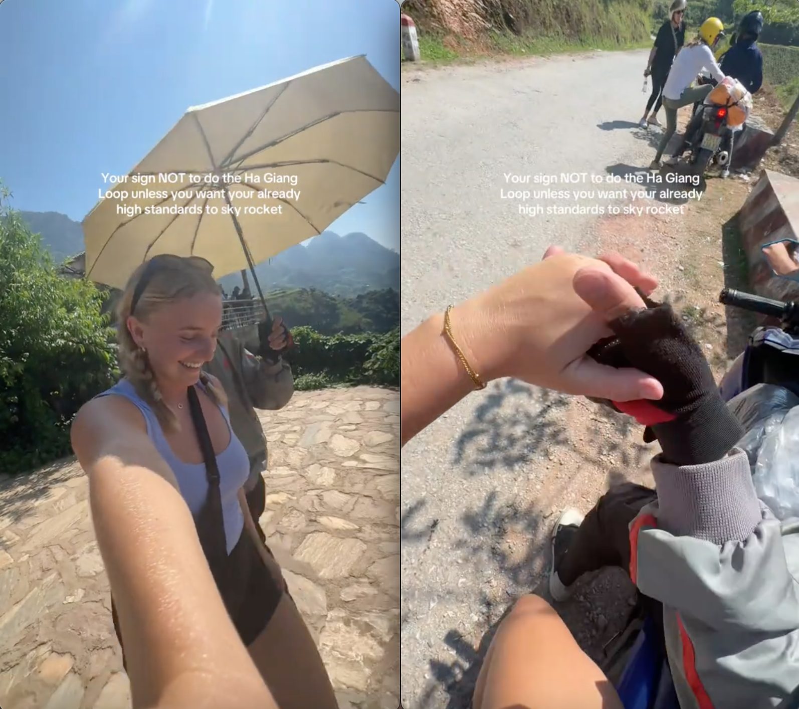 trường hợp của cô gái Tây và người tài xế đồng hành, chính là giá trị tinh thần lớn nhất mà du lịch Hà Giang mang lại.