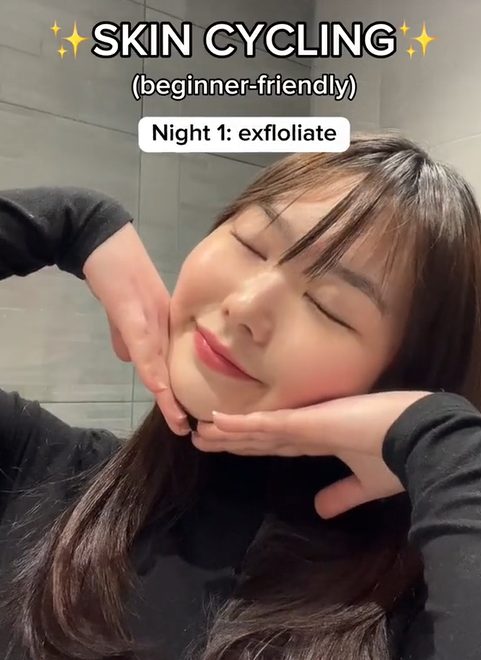 Skin Cycling còn giúp nhiều người tìm được điểm cân bằng trong việc sử dụng hoạt chất. 