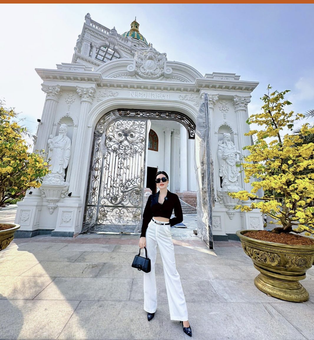  Nữ đại gia 9X Ngân Collagen gây choáng với dinh thự khủng, dàn siêu xe đắt đỏ