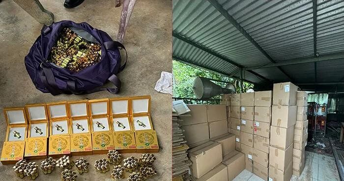 Tang vật khủng, điều tra mở rộng.