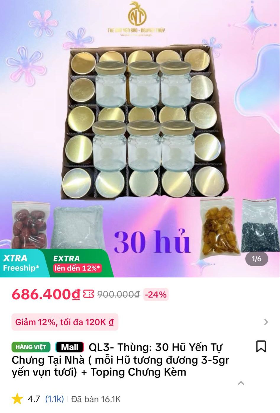 Yến sào là sản phẩm dễ bị nhầm lẫn nhất trên thị trường thực phẩm chức năng hiện nay.