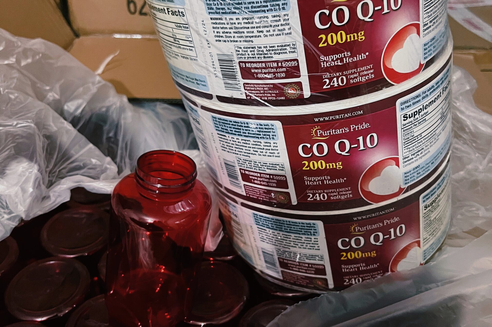  Bóc trần đường dây sản xuất Coenzyme Q10 giả quy mô lớn