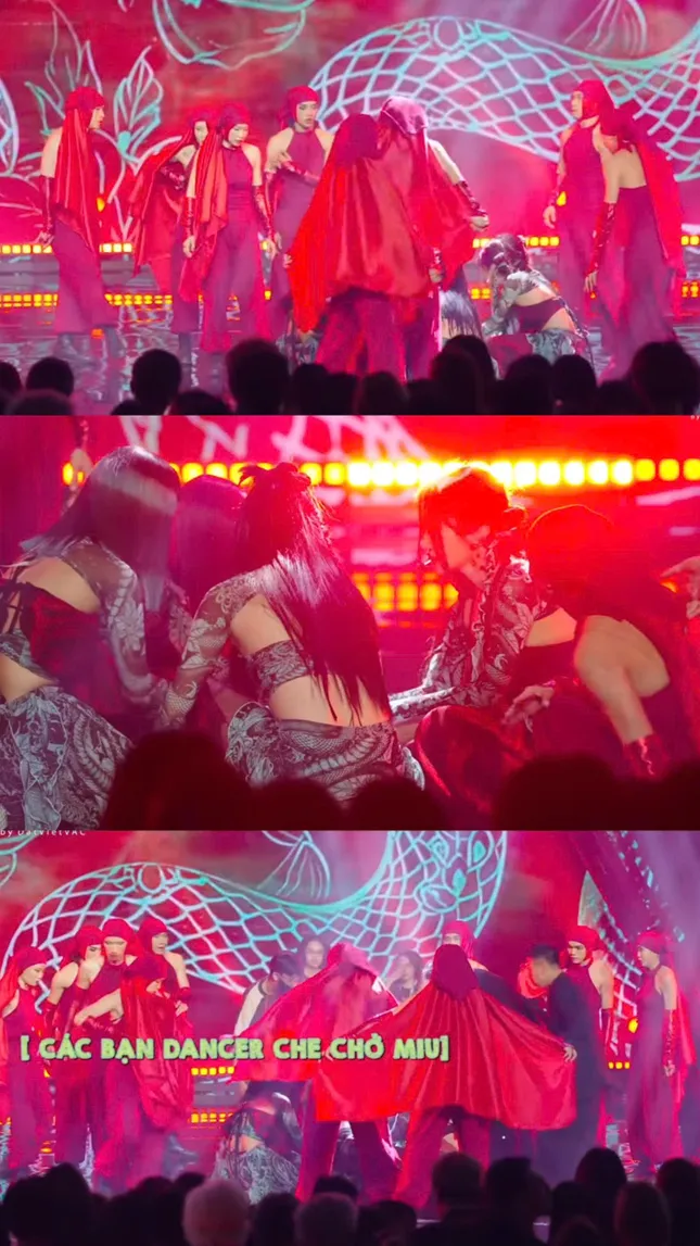  Sự cố sân khấu khiến Miu Lê chấn thương khi biểu diễn