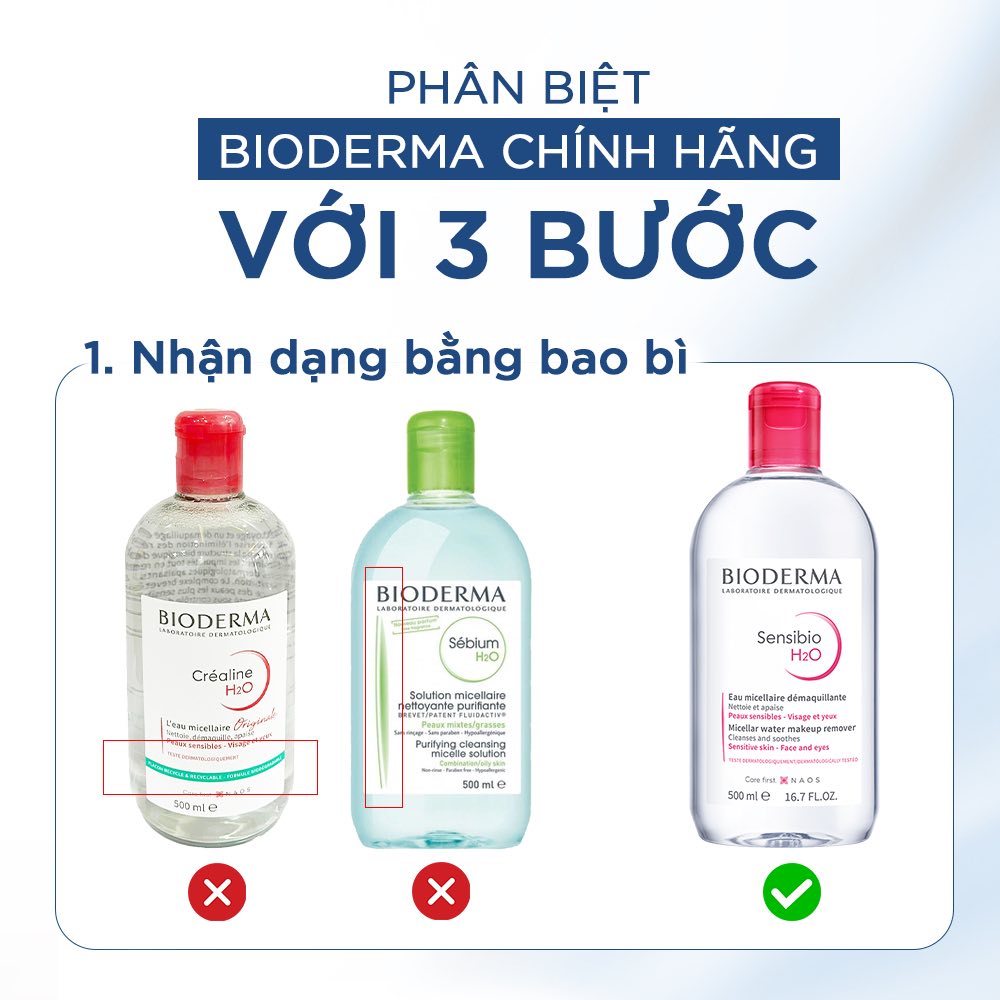 Điểm đầu tiên có thể nhận biết sản phẩm chính hãng chính là bao bì.