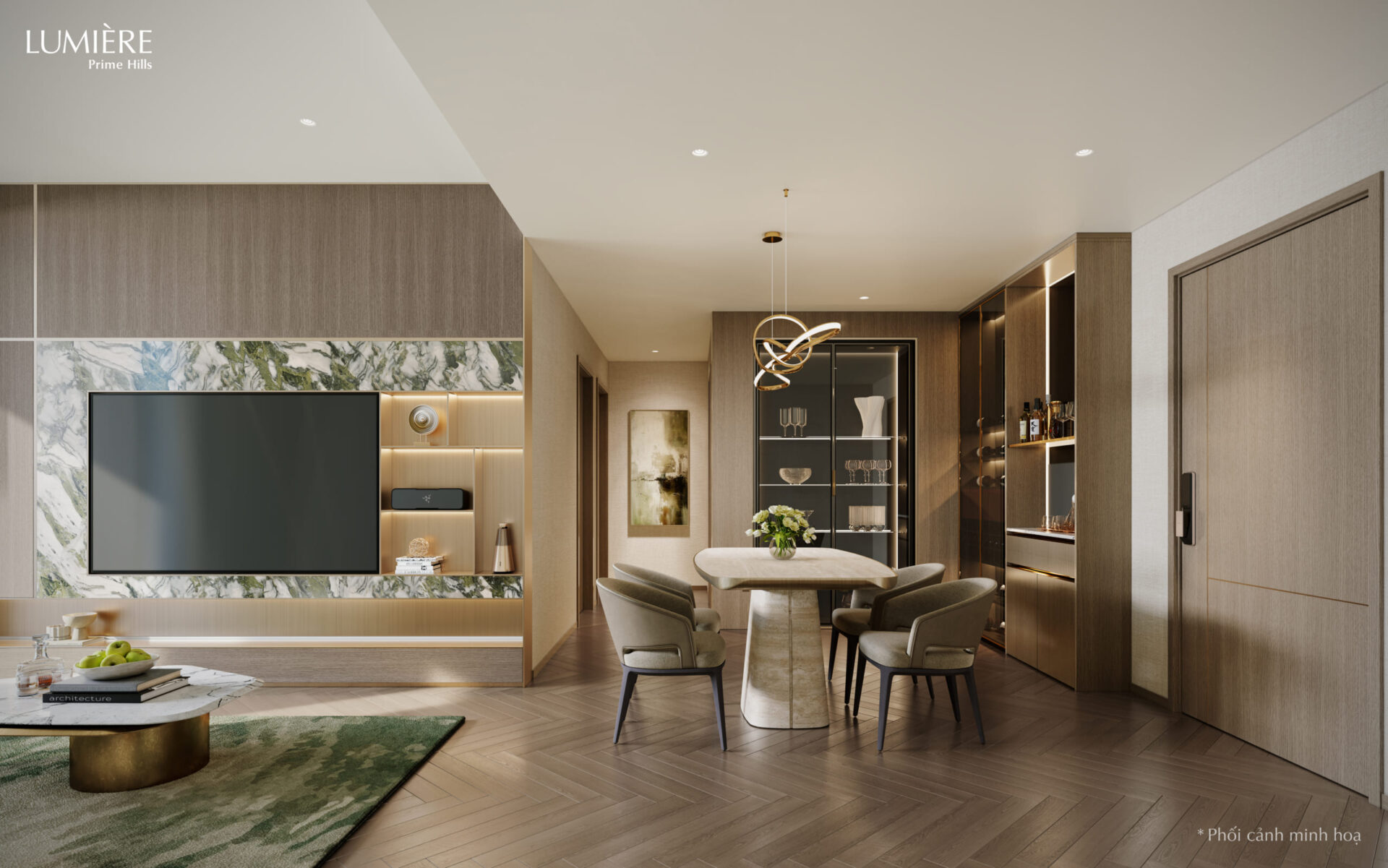  Tổ hợp căn hộ LUMIÈRE Prime Hills định hình chuẩn sống cao cấp