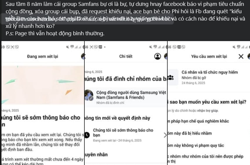  Meta lên tiếng về sự cố đình chỉ hàng loạt group Facebook toàn cầu